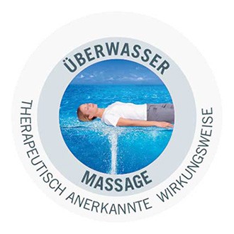 Überwasser-Massage-Liege WELLSYSTEM RELAX_PLUS