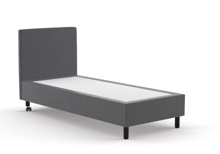 FBF Boxspringbett Savoy mit Rückenteil Basic glatt