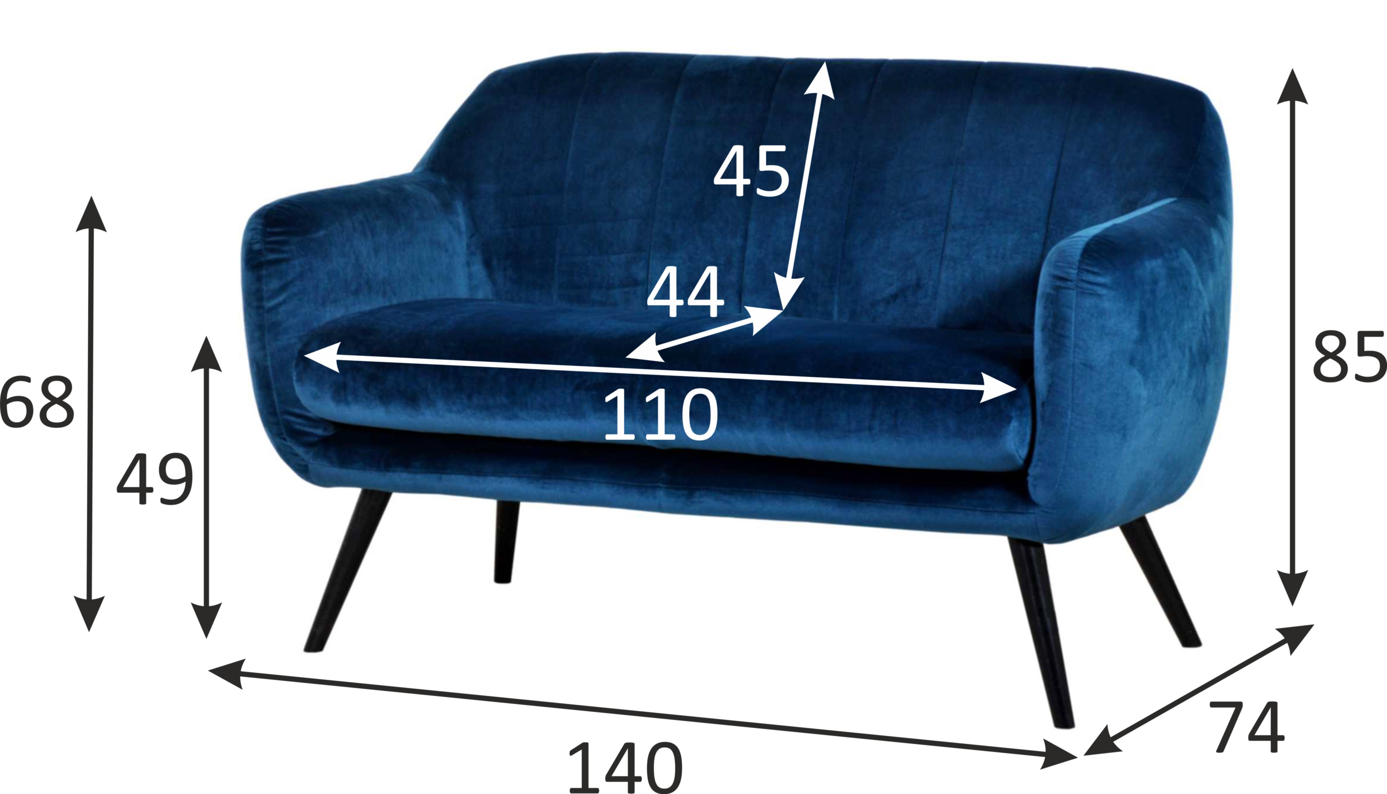 COCO Sofa - 140cm 