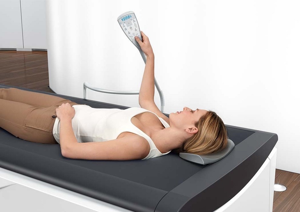 Überwasser-Massage-Liege WELLSYSTEM RELAX_PLUS